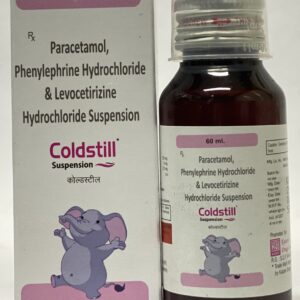 Paracetamol, Phenylephrine Hydrochloride & Levocetirizine Hydrochloride Suspension