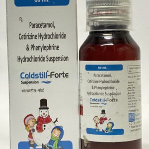 Paracetamol, Cetirizine Hydrochloride & Phenylephrine Hydrochloride Suspension